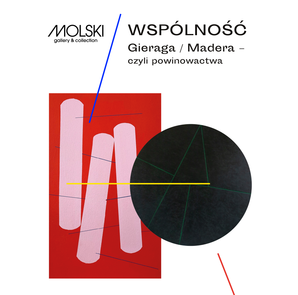 Molski gallery wystawa wernisaż galeria dzieła sztuki sztuka współczesna artysta Andrzej Gieraga Urszula Madera