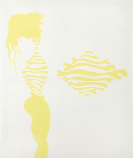 Jan Dobkowski, Dziewczyna, 1971, olej, płótno, 112x91cm Molski Gallery & Collection Poznań wystawa wernisaż galeria sztuki współczesnej  dzieła sztuki obraz malarstwo obraz na sprzedaż