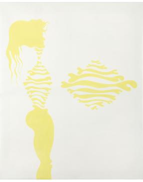 Jan Dobkowski, Dziewczyna, 1971, olej, płótno, 112x91cm Molski Gallery & Collection Poznań wystawa wernisaż galeria sztuki współczesnej  dzieła sztuki obraz malarstwo dzieła na sprzedaż
