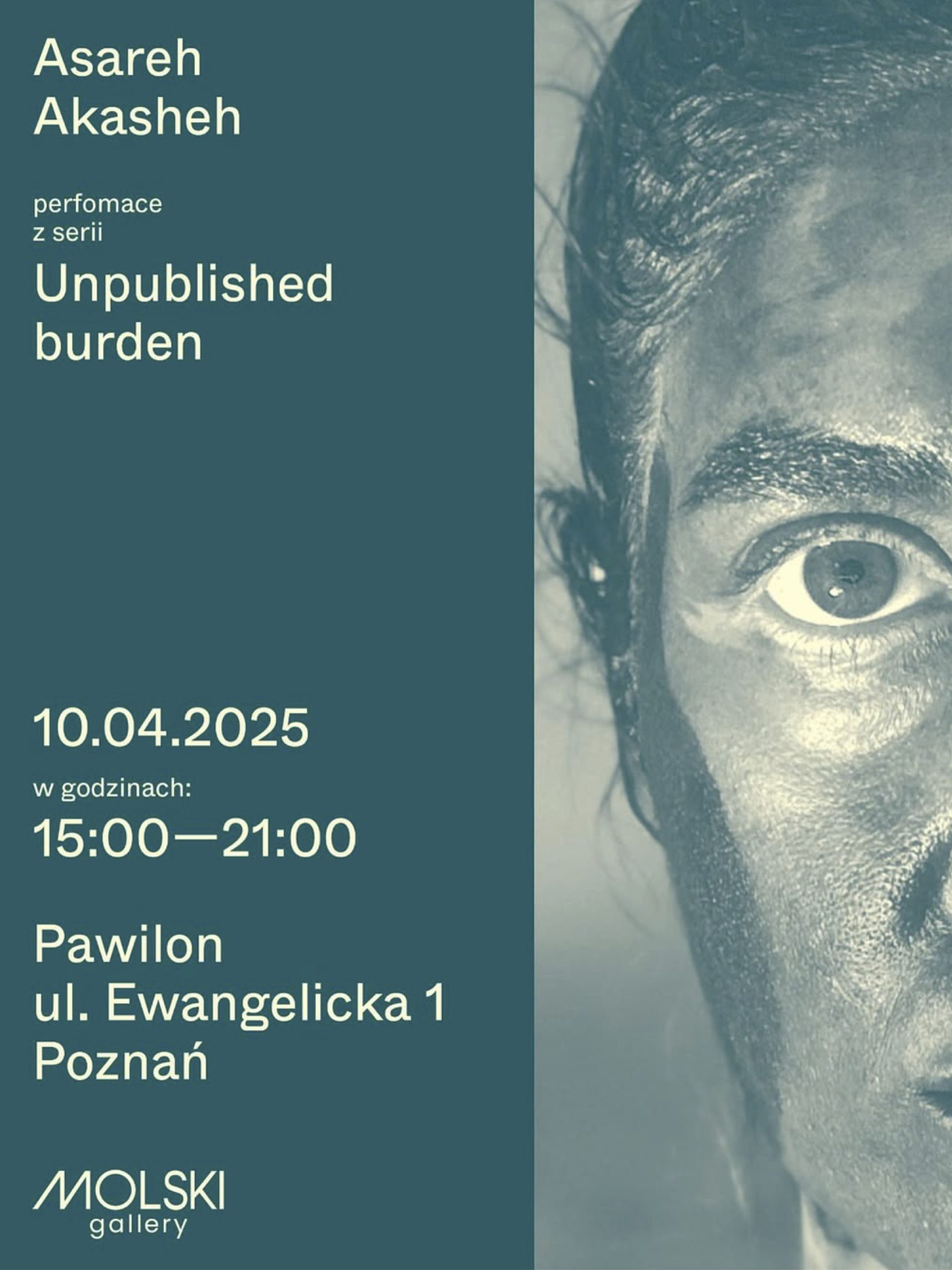 Asareh Akasheh „Unpublished Burden” – performance